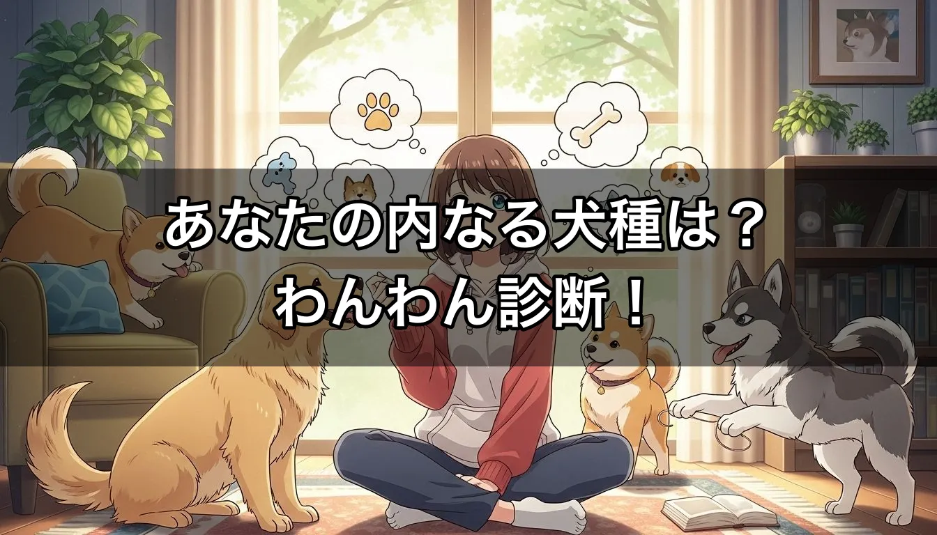 あなたの内なる犬種は？わんわん診断！