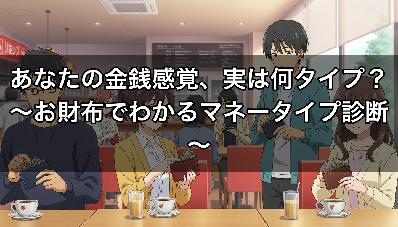 あなたの金銭感覚、実は何タイプ？～お財布でわかるマネータイプ診断～