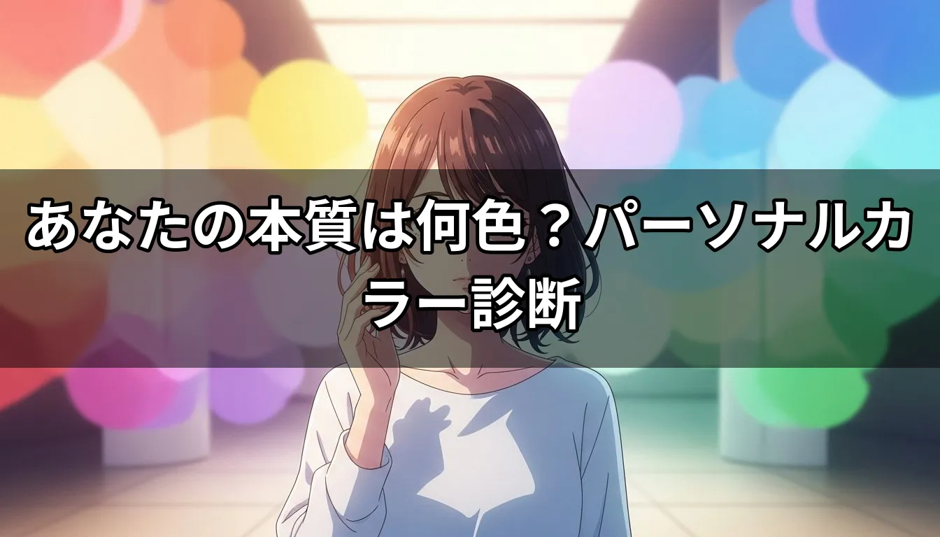 あなたの本質は何色？パーソナルカラー診断