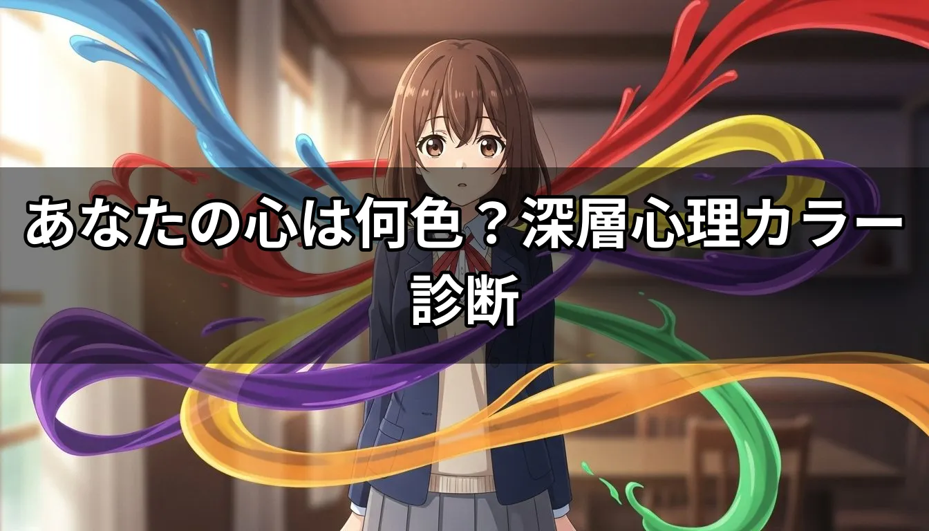 あなたの心は何色？深層心理カラー診断