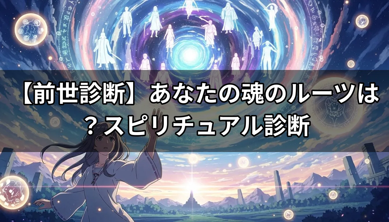 【前世診断】あなたの魂のルーツは？スピリチュアル診断