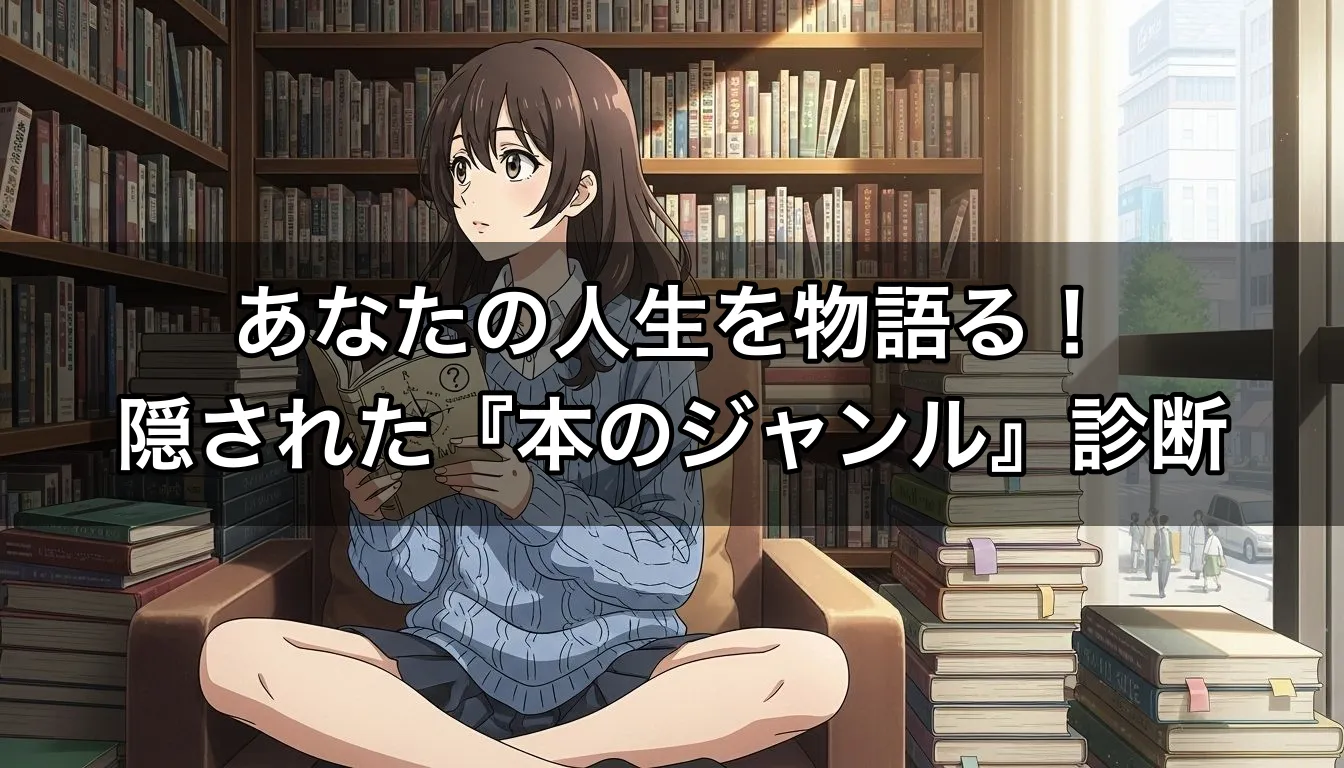 あなたの人生を物語る！隠された『本のジャンル』診断