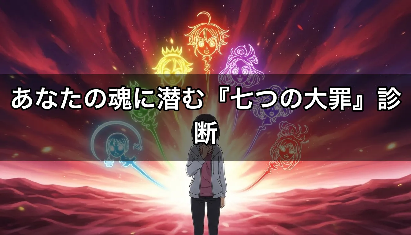 あなたの魂に潜む『七つの大罪』診断
