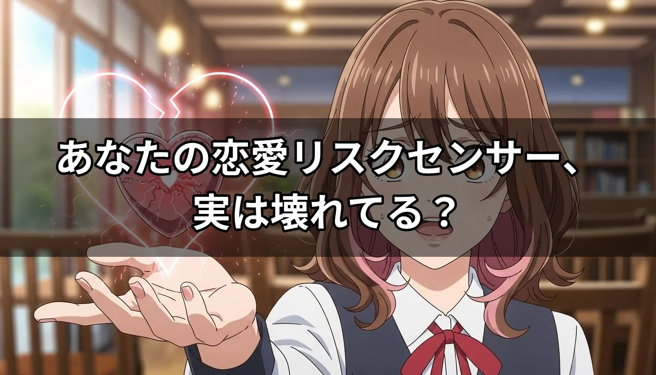あなたの恋愛リスクセンサー、実は壊れてる？
