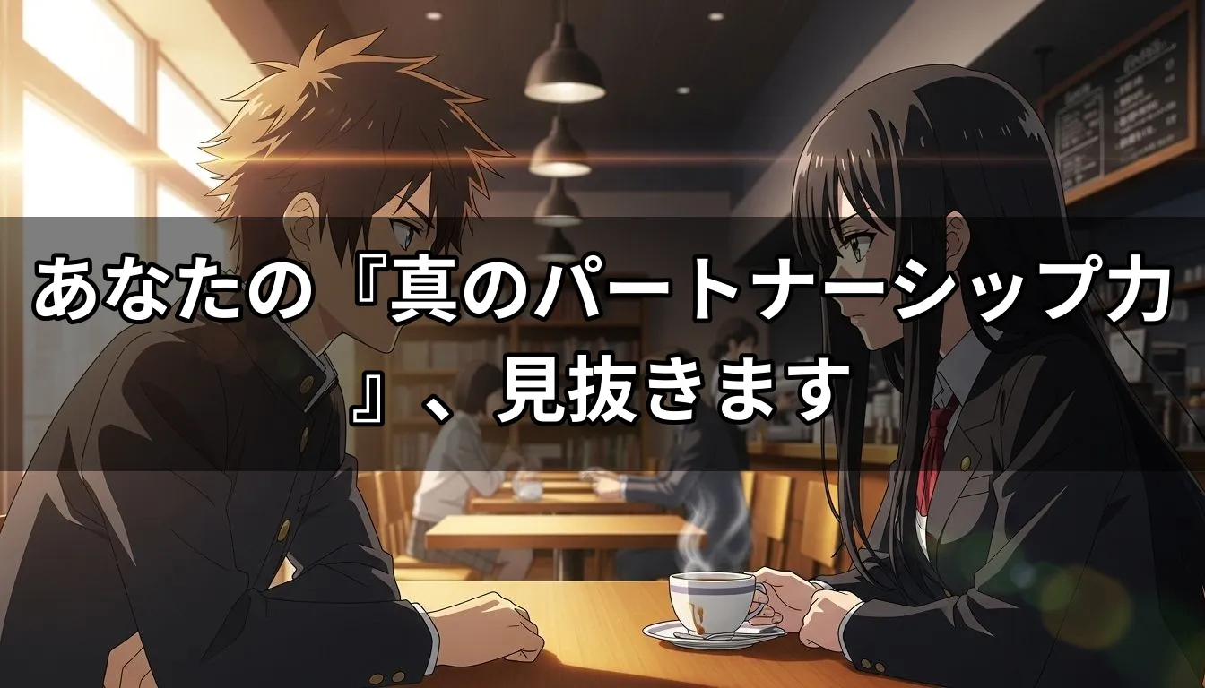 あなたの『真のパートナーシップ力』、見抜きます
