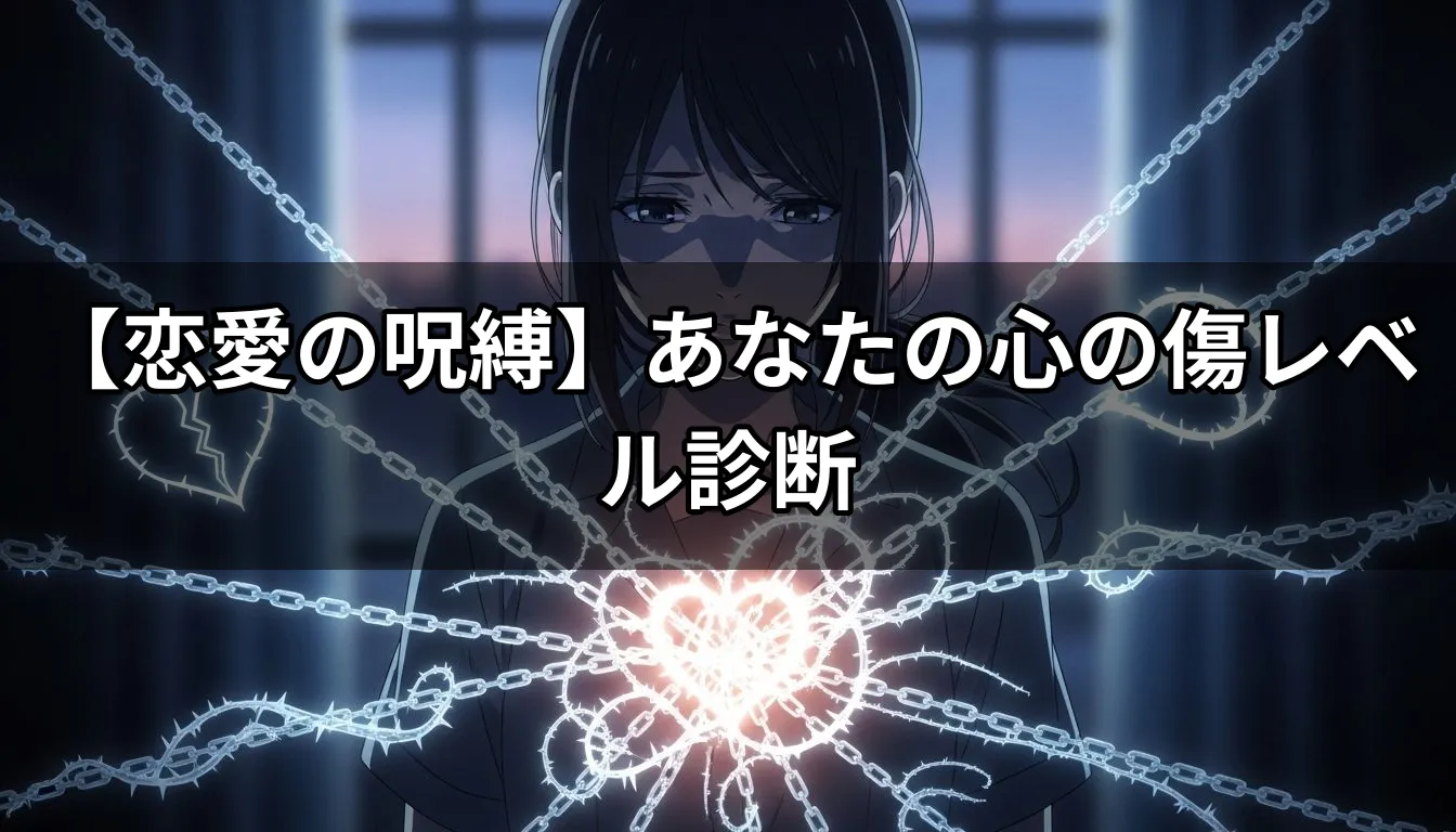 【恋愛の呪縛】あなたの心の傷レベル診断