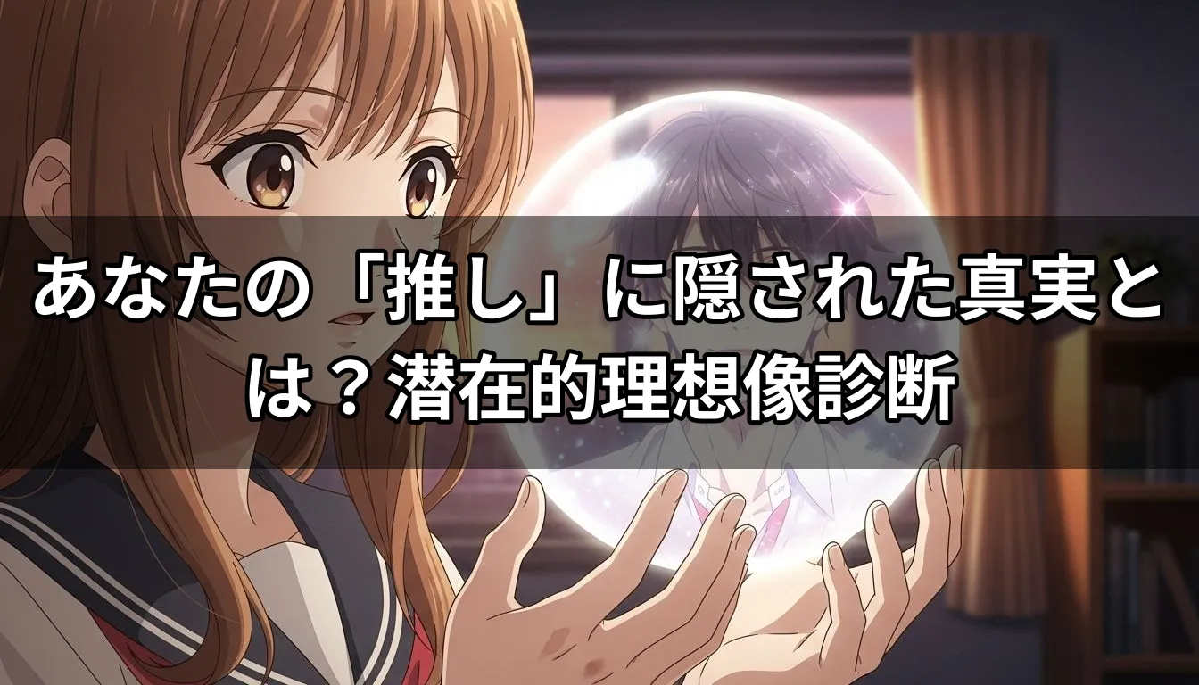 あなたの「推し」に隠された真実とは？潜在的理想像診断