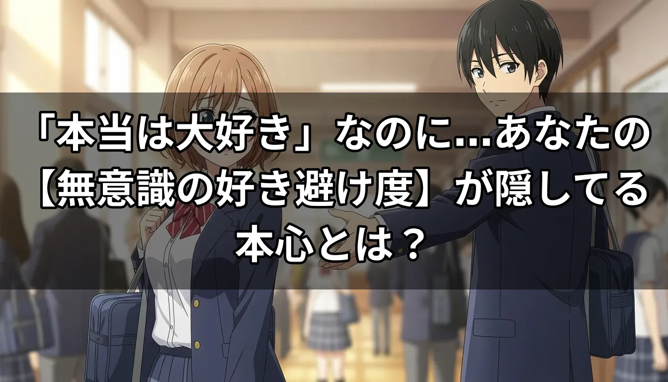 「本当は大好き」なのに…あなたの【無意識の好き避け度】が隠してる本心とは？