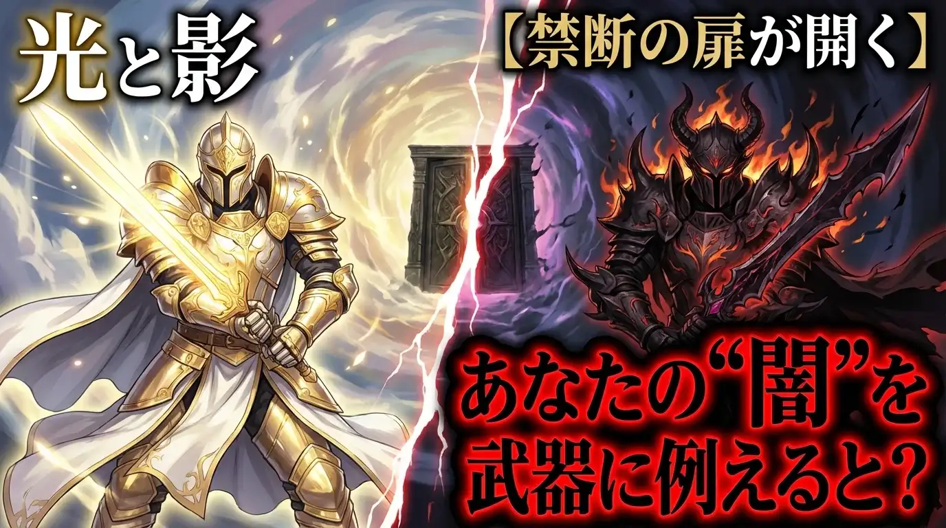 【禁断の扉が開く】あなたの“闇”を武器に例えると？〜光と影の二面性が暴かれる診断〜