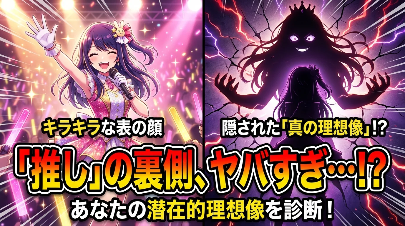 あなたの「推し」に隠された真実とは？潜在的理想像診断